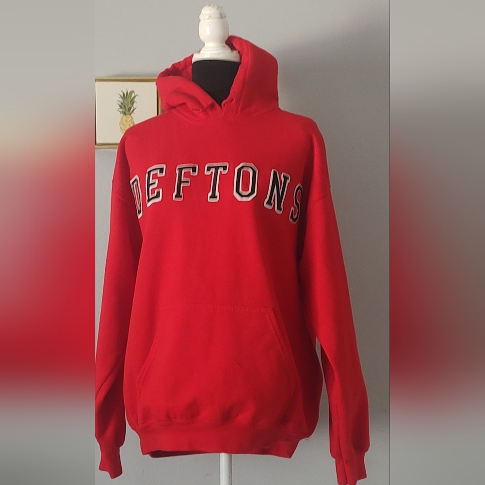 Hoodie Color Red Casual Size Large Excellent Condition